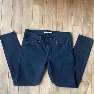 Levi’s 711 Skinny Black Denim Jeans Women’s Size 28 Inseam 28 Casual